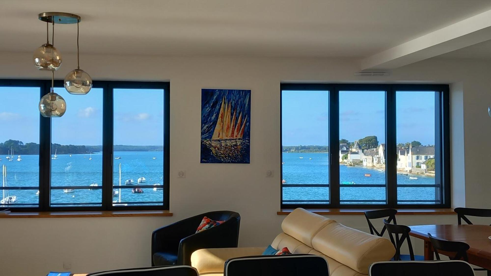Appartement Vue Sur La Mer A L'Ile Tudy ! Exterior photo